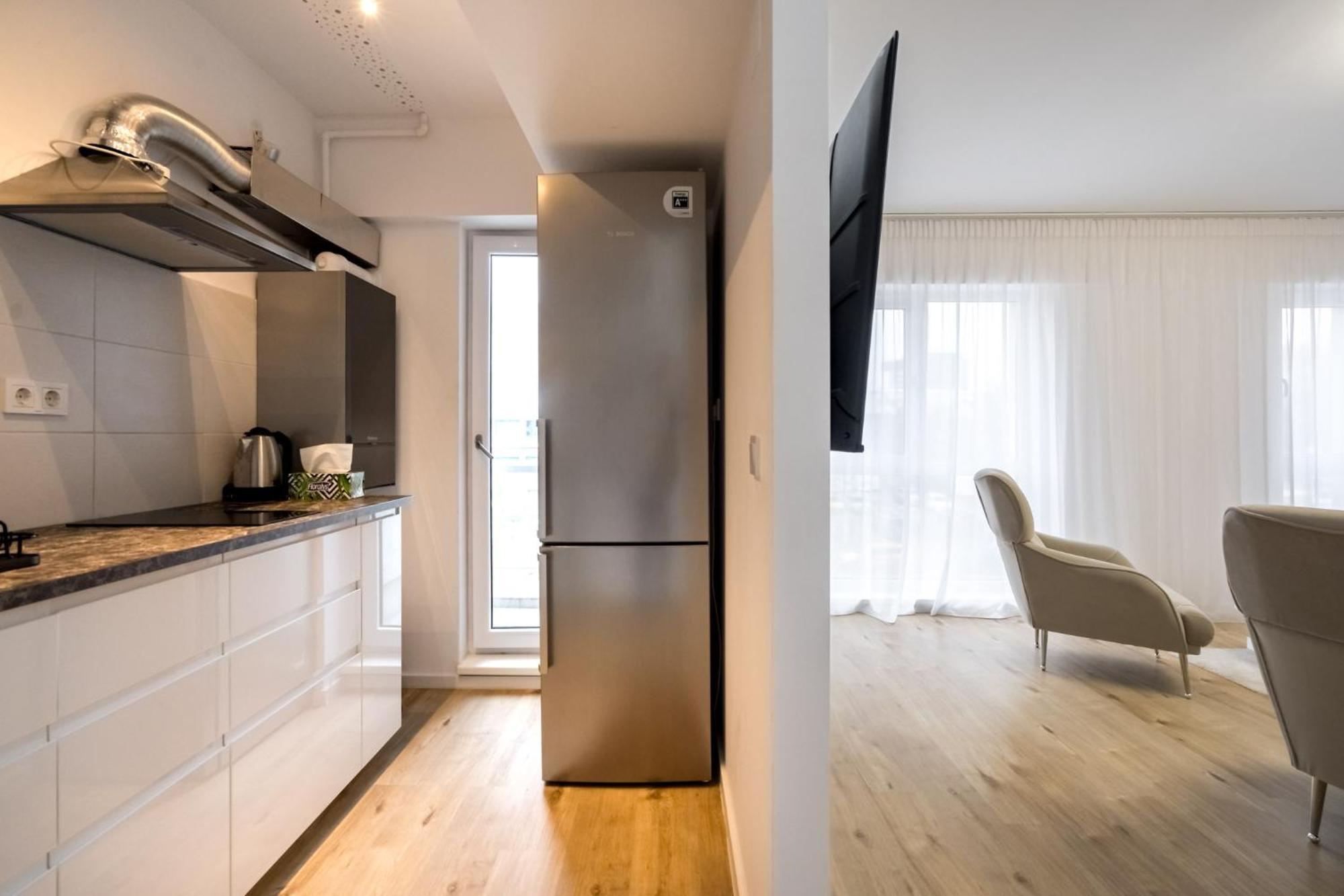Breeze - Modern Escape In Pipera Apartment บูคาเรสต์ ภายนอก รูปภาพ